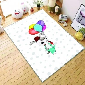 Children's bedroom set 7 pcs modern style "Pig balloons"